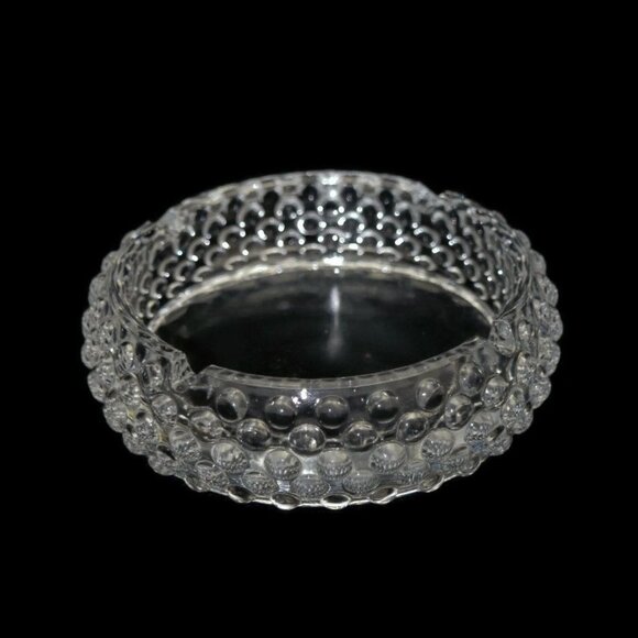 Vintage Fostoria American Clear Glass Ashtray - Picture 5 of 6